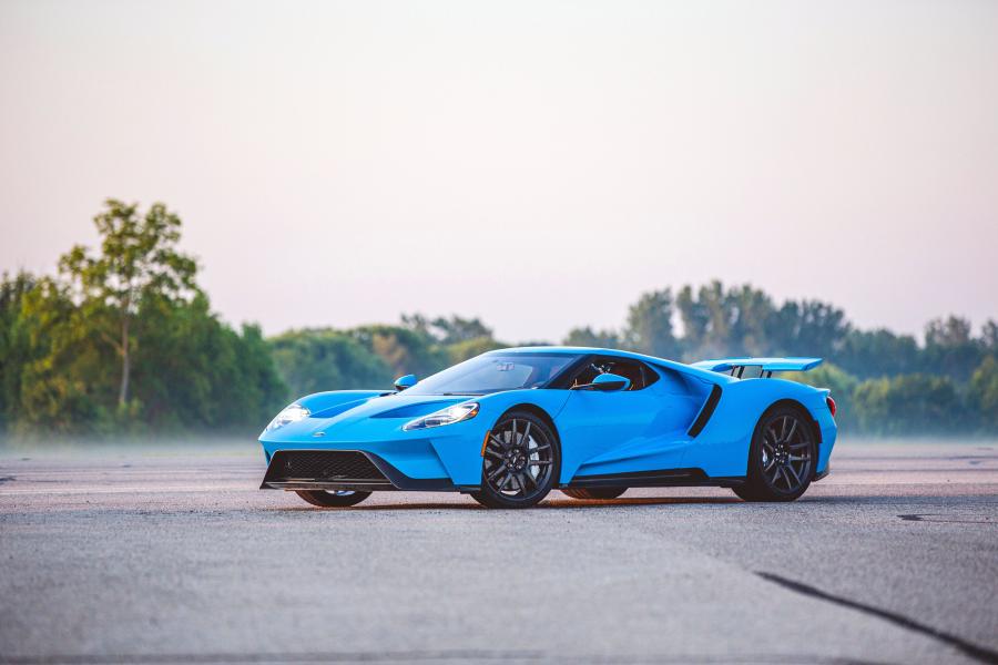  Ford GT Riviera Blue (H040) 2017 года  (фото 3 из 31)
